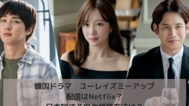 韓国ドラマユーレイズミーアップの配信はNetflix？日本放送予定や視聴方法は？